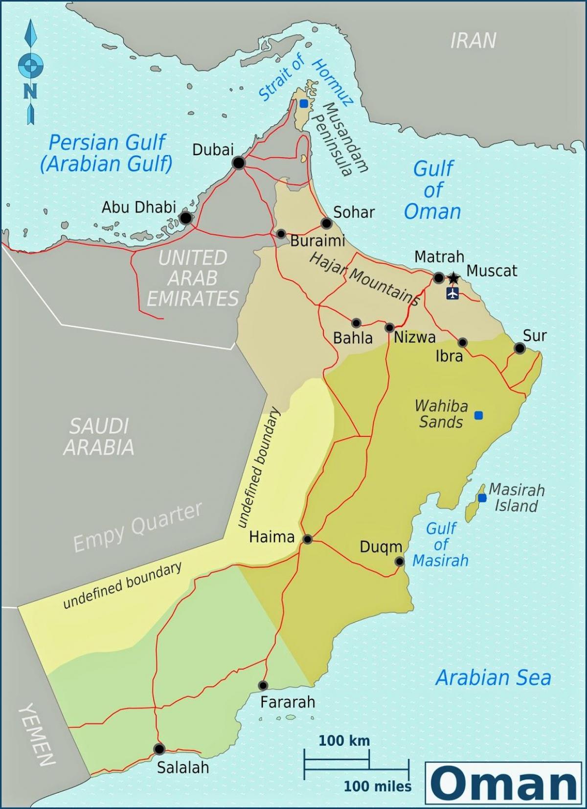 карта на duqm Оман