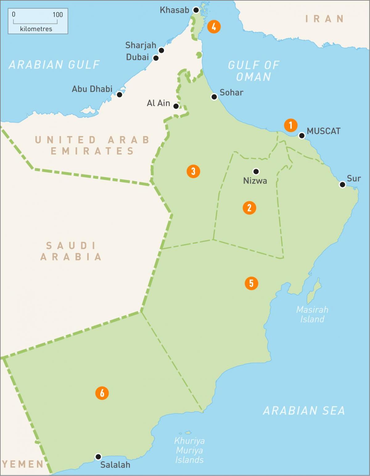 Оман мапата hd