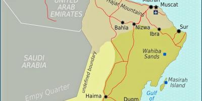 Карта на duqm Оман